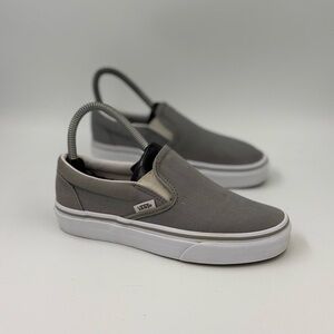 Vans gray slip on women’s size 5.5